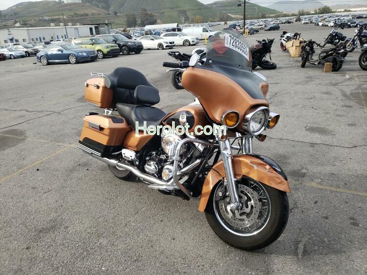 HARLEY-DAVIDSON FLHX 105TH 2008 orange road/str gas  72833552 1HD1KB45X8Y641622 1HD1KB45X8Y641622 photo #1