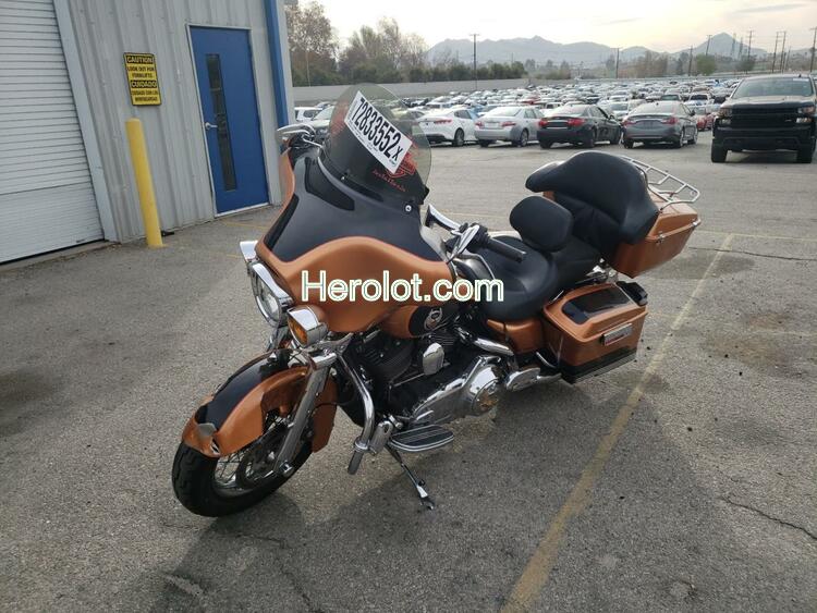 HARLEY-DAVIDSON FLHX 105TH 2008 orange road/str gas  72833552 1HD1KB45X8Y641622 1HD1KB45X8Y641622 photo #3