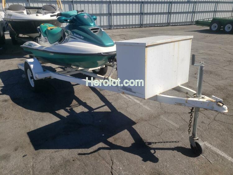 BOMBARDIER JETSKI 1998 green    37015712 ZZN65256C898 ZZN65256C898 photo #1