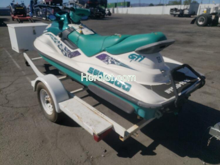 BOMBARDIER JETSKI 1998 green    37015712 ZZN65256C898 ZZN65256C898 photo #4