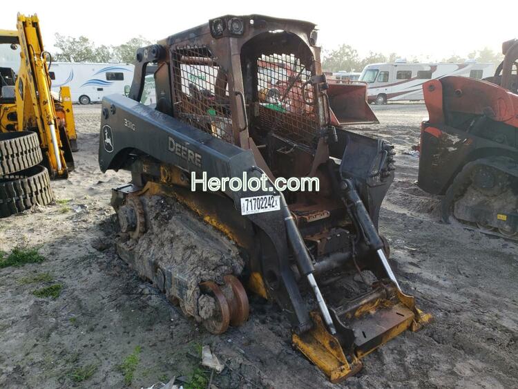 JOHN DEERE 331G 2021 yellow    71702242 1T0331GMJMF408844 1T0331GMJMF408844 photo #1