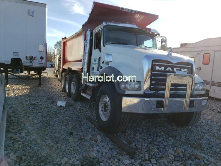 MACK GRANITE 2019 white  diesel  71734772 1M2GR4GC5KM009831 1M2GR4GC5KM009831 photo #1