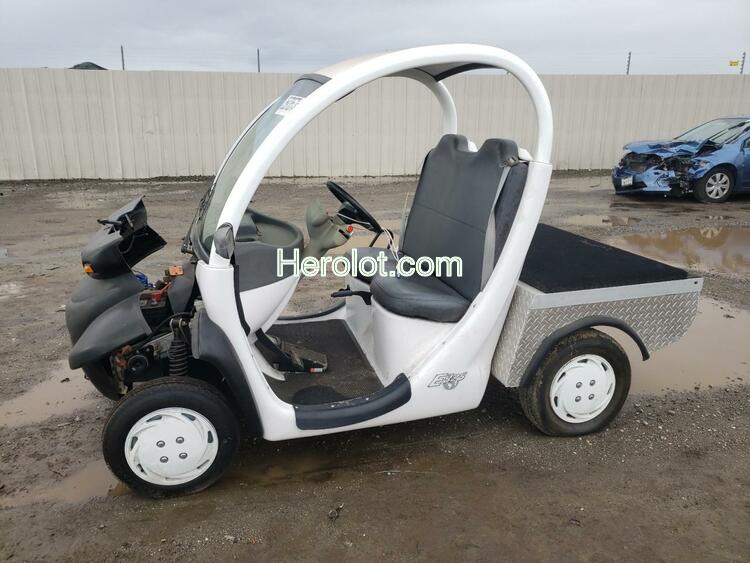 GEM GOLF CART 2002 white coupe electric  35978573 5ASAJ27422F019988 5ASAJ27422F019988 photo #1