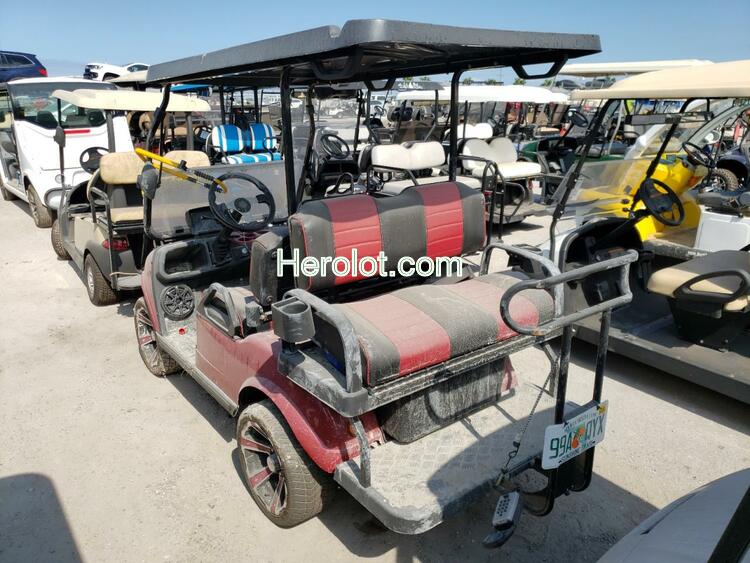 HDK GOLF CART 2021 burgundy    64692252 7MZL20828MC005216 7MZL20828MC005216 photo #4