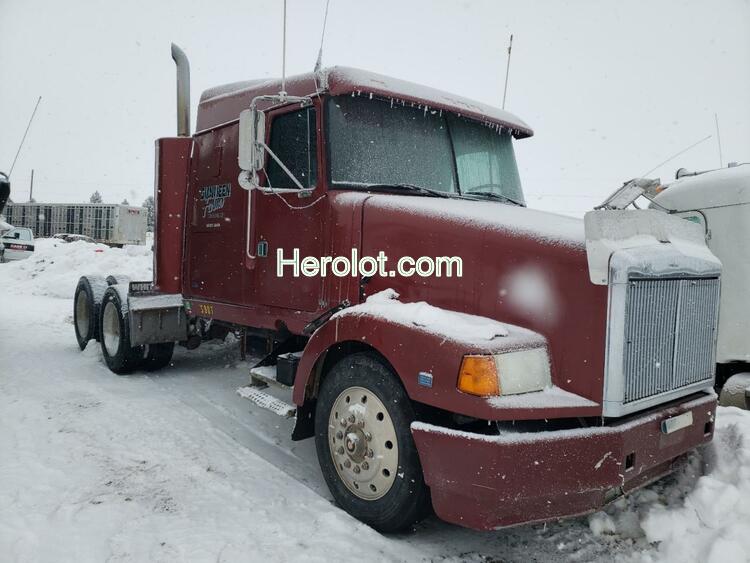 WHITE/GMC AERO WIA 1990 maroon tractor diesel  71392912 4V1WDBJF3LN626423 4V1WDBJF3LN626423 photo #1