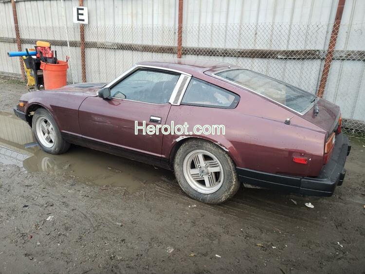 NISSAN 280ZX 1979 burgundy    73559062 HS130002121 HS130002121 photo #3