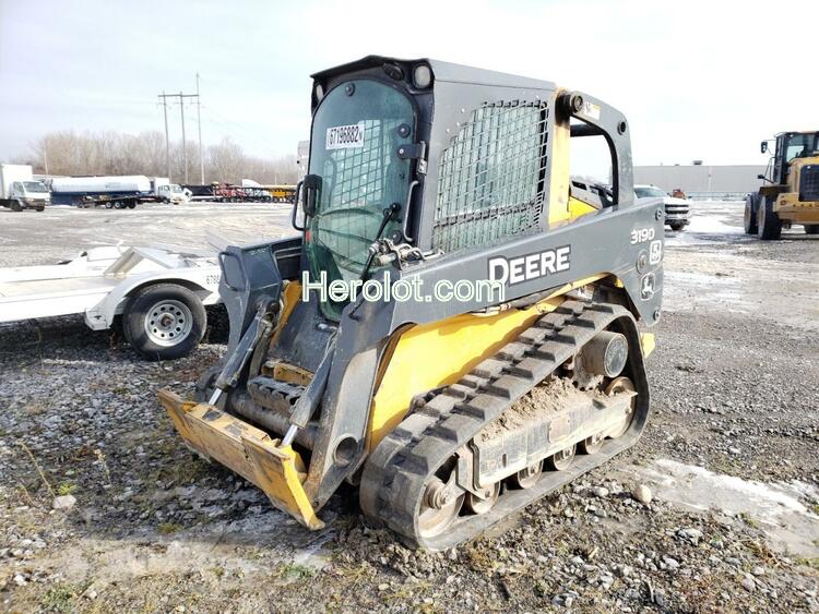 JOHN DEERE SKIDSTEER 2012 yellow    67196882 1T0319DJLCG220242 1T0319DJLCG220242 photo #3