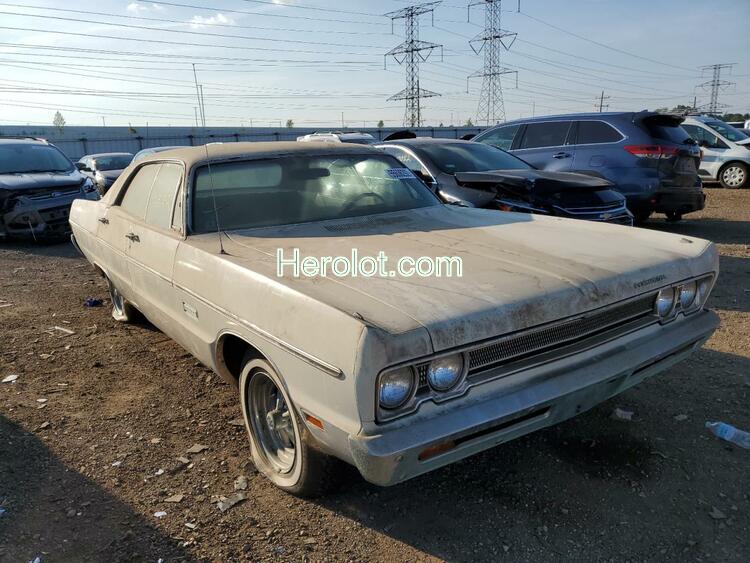 PLYMOUTH FURY 1969 white    55636292 PM43F9D157639 PM43F9D157639 photo #1