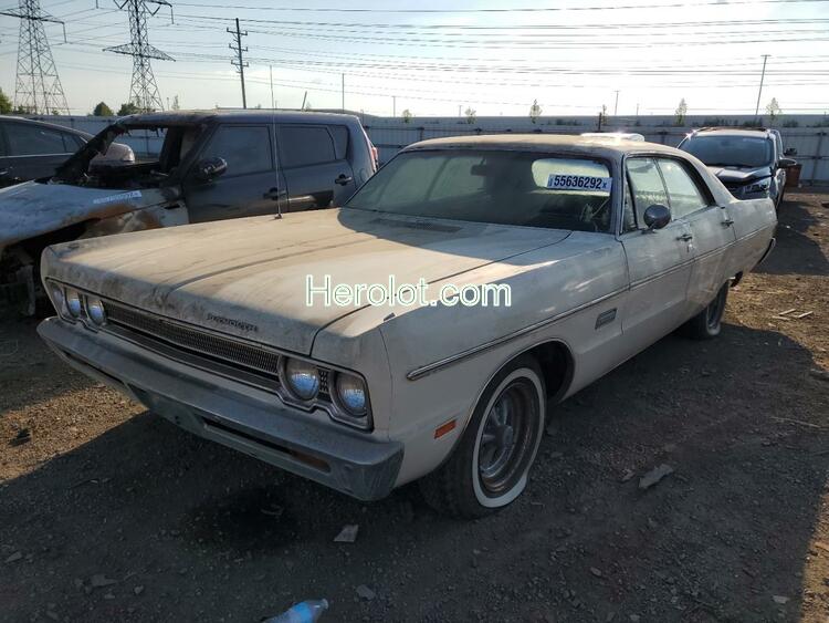 PLYMOUTH FURY 1969 white    55636292 PM43F9D157639 PM43F9D157639 photo #3