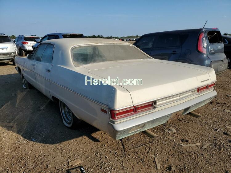 PLYMOUTH FURY 1969 white    55636292 PM43F9D157639 PM43F9D157639 photo #4