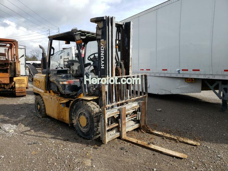 HYUNDAI FORKLIFT 2015 yellow    37691873 HHKHPV23EJ0000322 HHKHPV23EJ0000322 photo #1