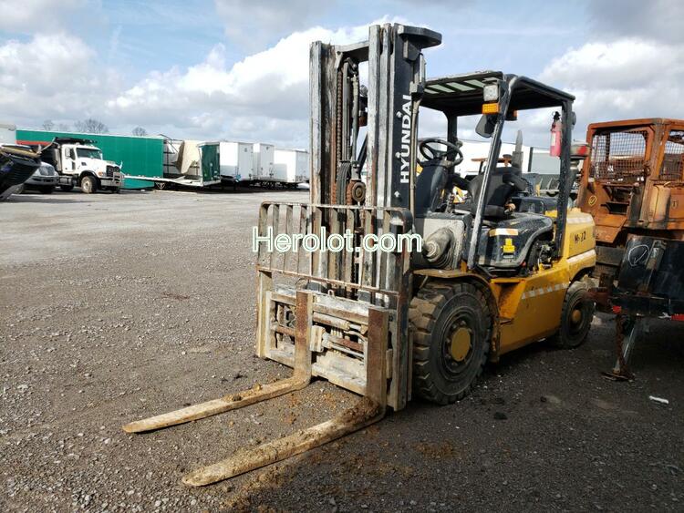 HYUNDAI FORKLIFT 2015 yellow    37691873 HHKHPV23EJ0000322 HHKHPV23EJ0000322 photo #3