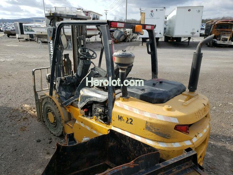 HYUNDAI FORKLIFT 2015 yellow    37691873 HHKHPV23EJ0000322 HHKHPV23EJ0000322 photo #4