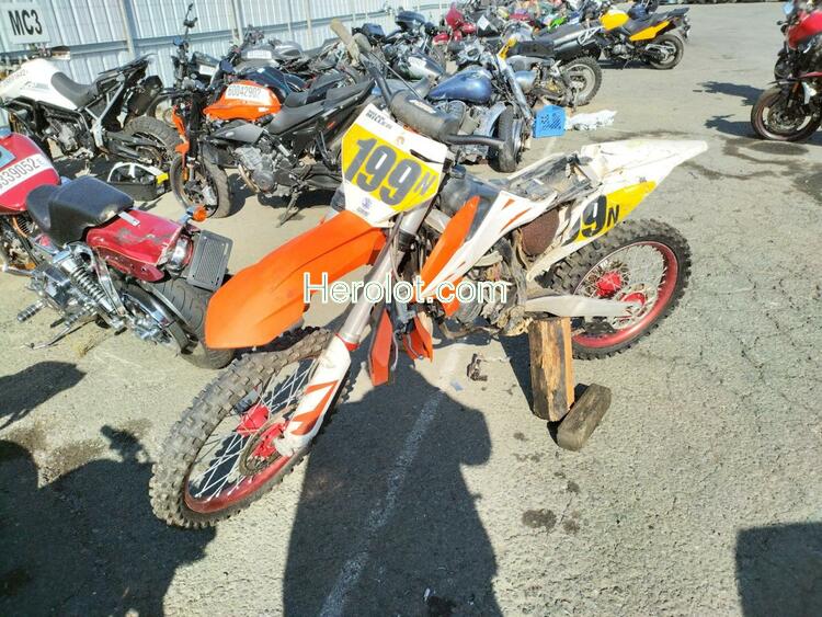 KTM 150 SX 2019 orange  x  67491052 VBKSXJ234KM114501 VBKSXJ234KM114501 photo #1