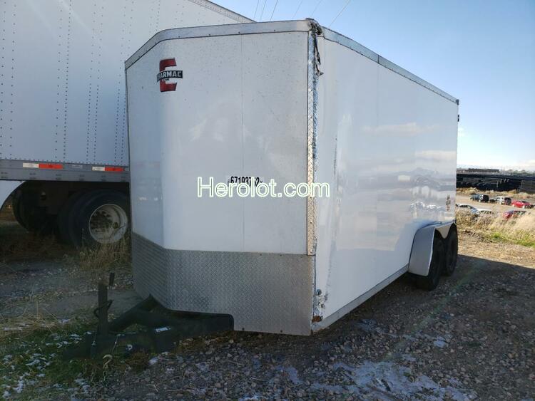 CHAR TRAILER 2020 white    67193752 4RYG162B8LT120255 4RYG162B8LT120255 photo #3