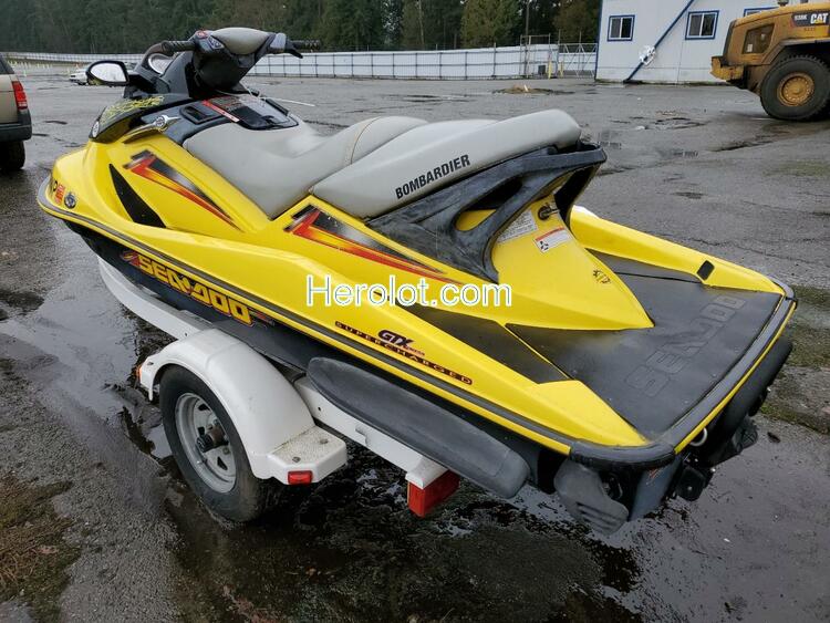 BOMBARDIER JETSKI 2004 yellow    37821393 ZZN18098A404 ZZN18098A404 photo #4