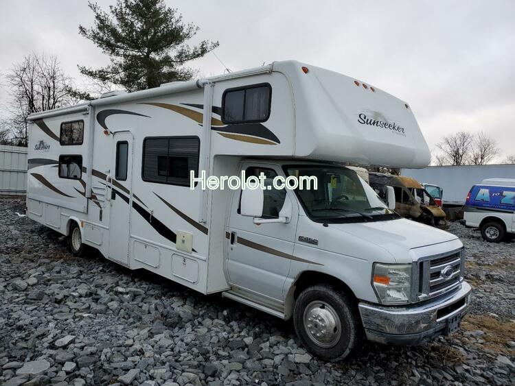 SUNS MOTORHOME 2012 white  gas  72826592 1FDXE4FS2BDA43441 1FDXE4FS2BDA43441 photo #1