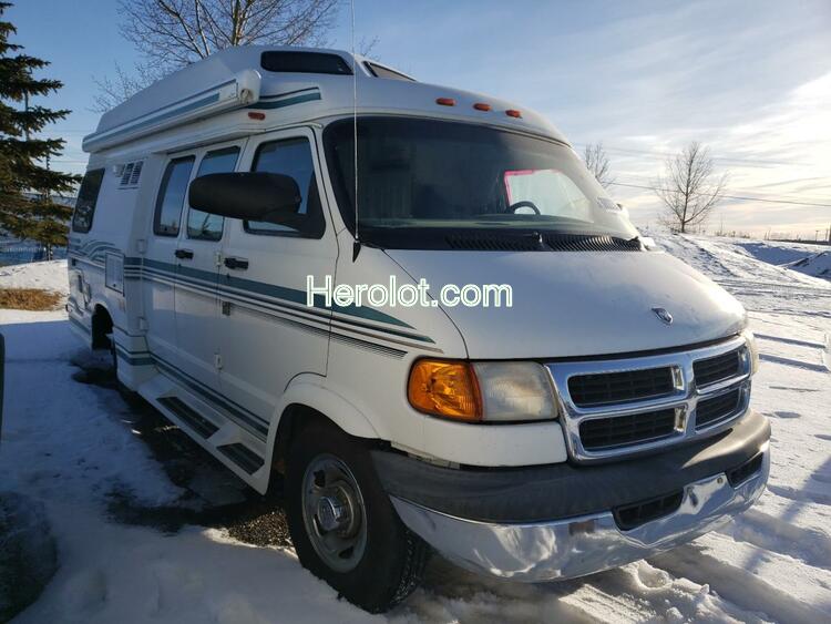 DODGE RAM VAN B3 1999 white cargo va gas  38000333 2B6KB31Y3XK569964 2B6KB31Y3XK569964 photo #1