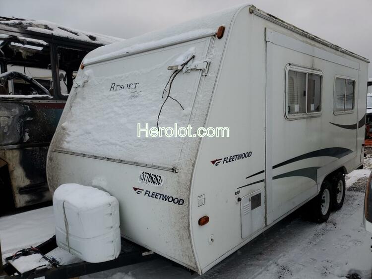 FLEE TRAILER 2005 white    37786363 4CT114J2457206819 4CT114J2457206819 photo #3