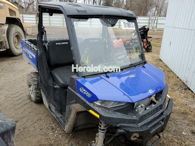 POLARIS RANGER SP 2022 blue  gas  70196512 3NSMAE571NE315887 3NSMAE571NE315887 photo #1