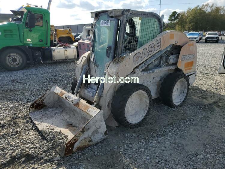 CASE SKID STEER 2017 yellow    70705492 JAFSV280AHM435474 JAFSV280AHM435474 photo #3