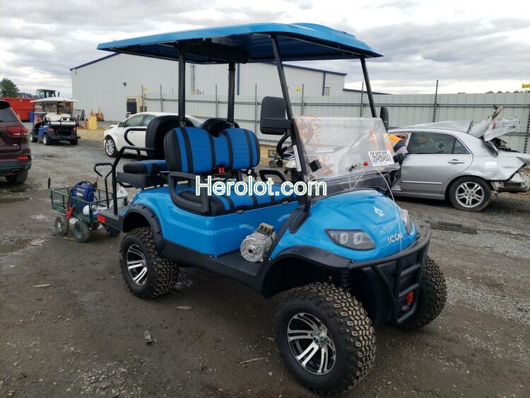 ICON GOLFCART 2022 blue    36496493 1Z95R4RA0NT064044 1Z95R4RA0NT064044 photo #1