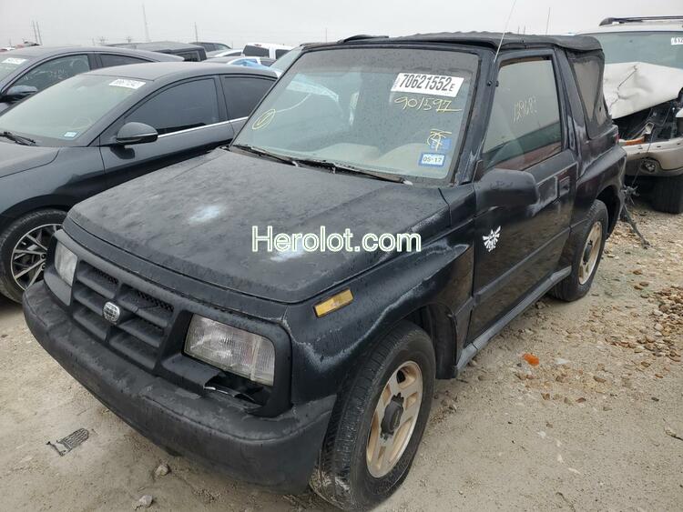 GEO TRACKER 1997 black  gas 2CNBE1862V6901597 photo #3