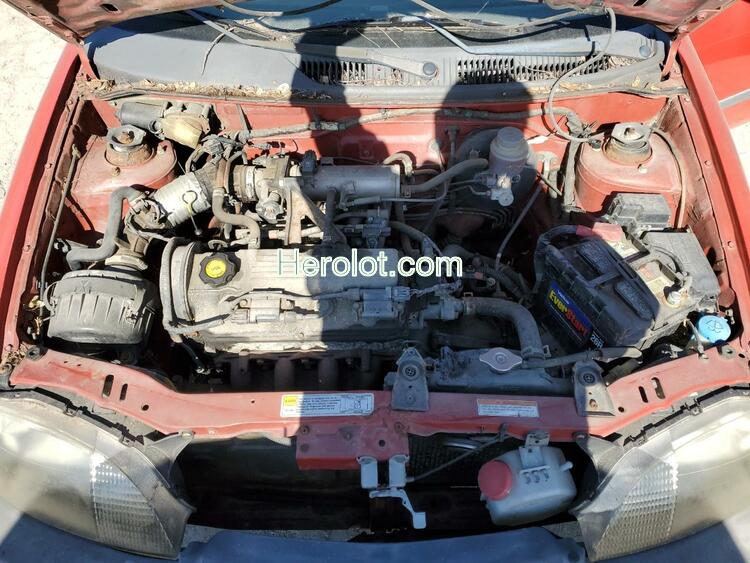 SUZUKI SWIFT BASE 1999 red  gas  39308383 2S2AB21H4X6602390 2S2AB21H4X6602390 photo #4