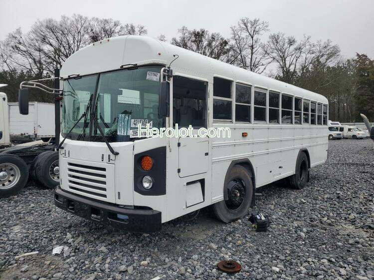 BLUE BIRD SCHOOL BUS 2022 white   1BABECPA9NF377614 photo #3