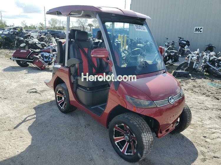 GOLF CART 2022 red    39540133 7MZL20820NC008581 7MZL20820NC008581 photo #1