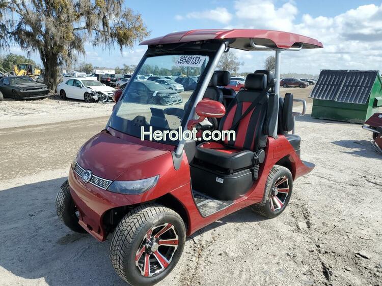 GOLF CART 2022 red    39540133 7MZL20820NC008581 7MZL20820NC008581 photo #3