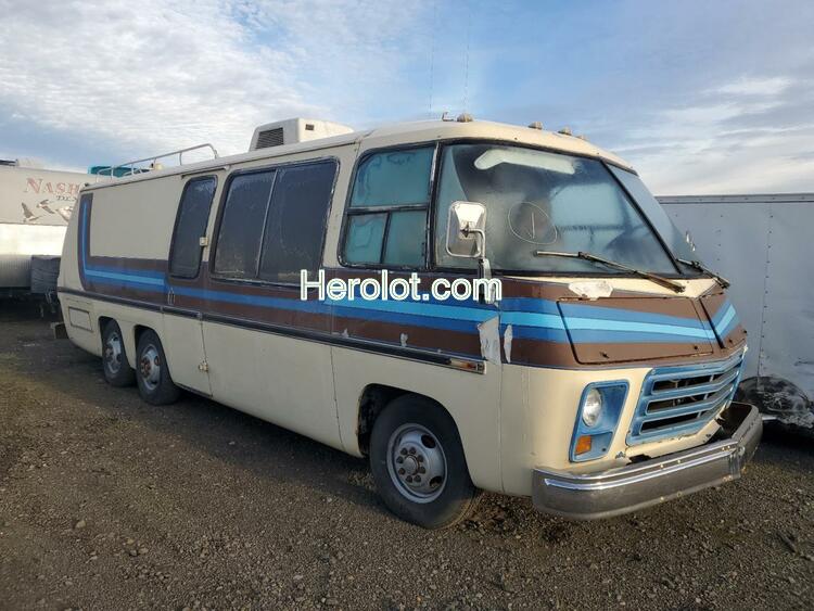 GMC MOTORHOME 1975 beige    38657343 TZE365V100032 TZE365V100032 photo #1