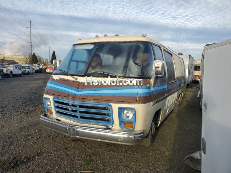 GMC MOTORHOME 1975 beige    38657343 TZE365V100032 TZE365V100032 photo #3