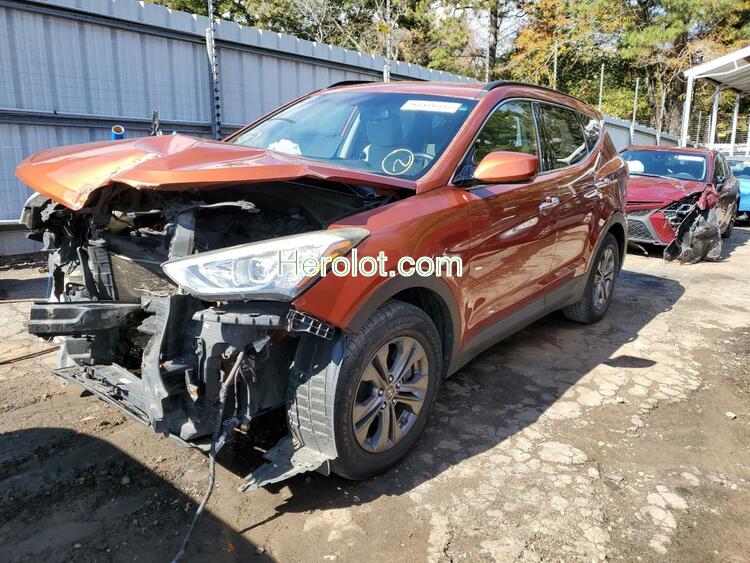 HYUNDAI SANTA FE S 2013 orange  gas  64809352 5XYZU3LB7DG008977 5XYZU3LB7DG008977 photo #3