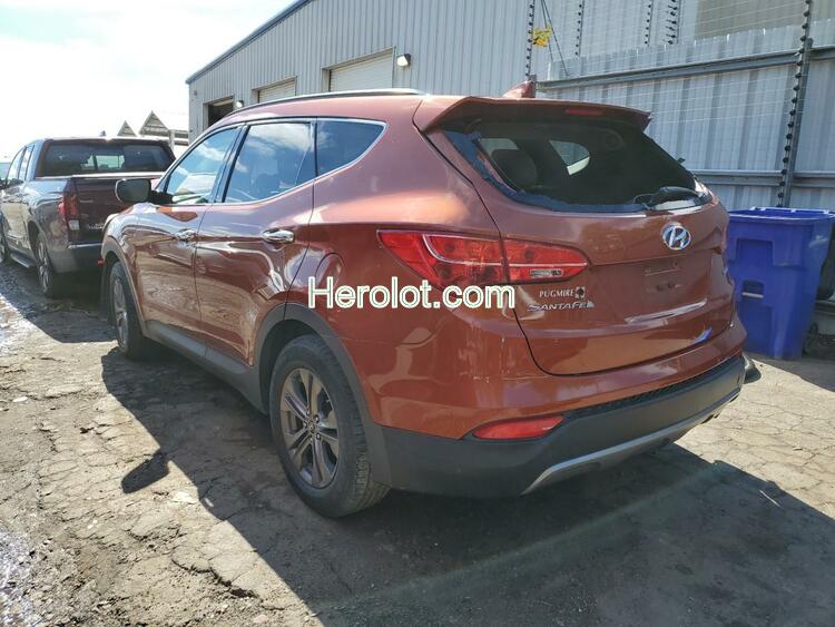 HYUNDAI SANTA FE S 2013 orange  gas  64809352 5XYZU3LB7DG008977 5XYZU3LB7DG008977 photo #4