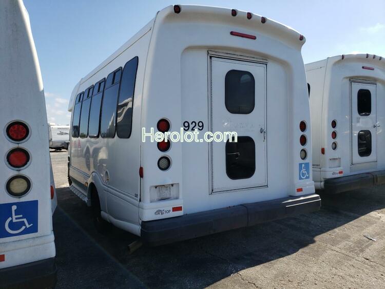 FORD E450 BUS 2014 white cutaway gas  54498852 1FDEE4FL8EDA75945 1FDEE4FL8EDA75945 photo #4