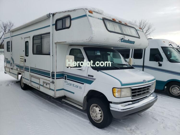 COACH MOTOR HOME 1996 white  gas  39328553 1FDKE30G7THA34253 1FDKE30G7THA34253 photo #1