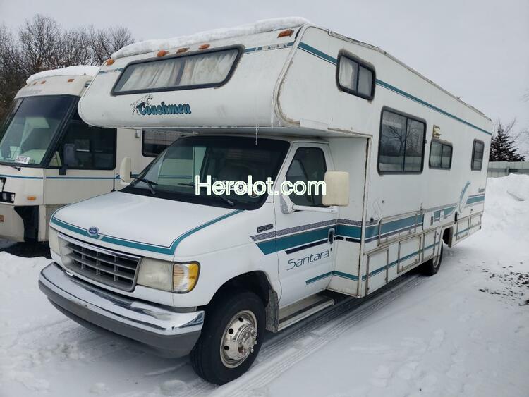 COACH MOTOR HOME 1996 white  gas  39328553 1FDKE30G7THA34253 1FDKE30G7THA34253 photo #3