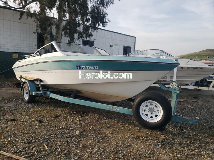 LARS BOAT W/TRL 1991 white    39017183 LAR29779G091 LAR29779G091 photo #1