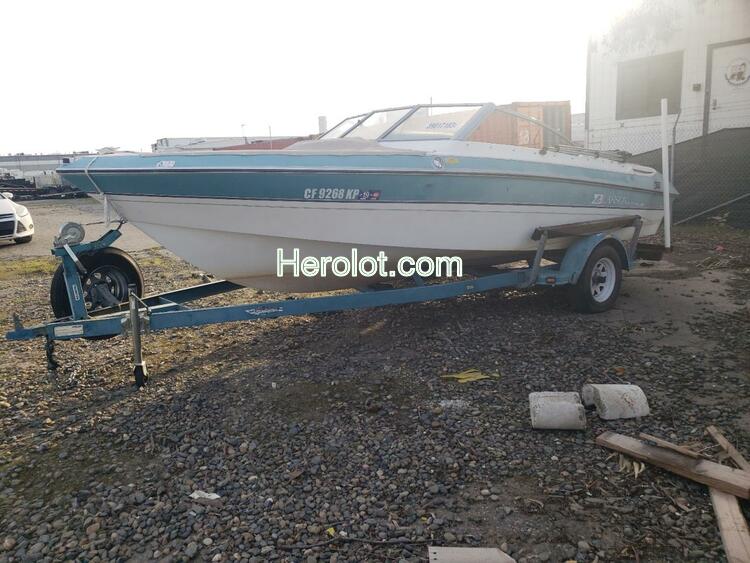 LARS BOAT W/TRL 1991 white    39017183 LAR29779G091 LAR29779G091 photo #3