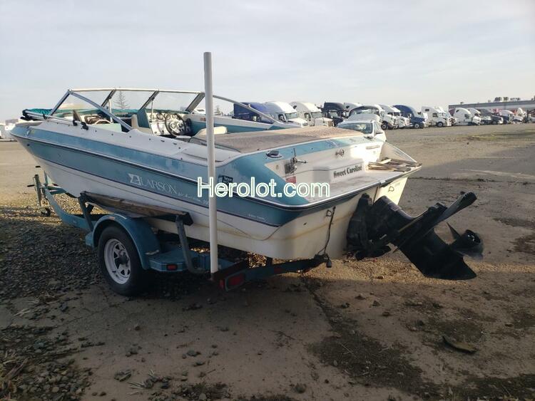 LARS BOAT W/TRL 1991 white    39017183 LAR29779G091 LAR29779G091 photo #4