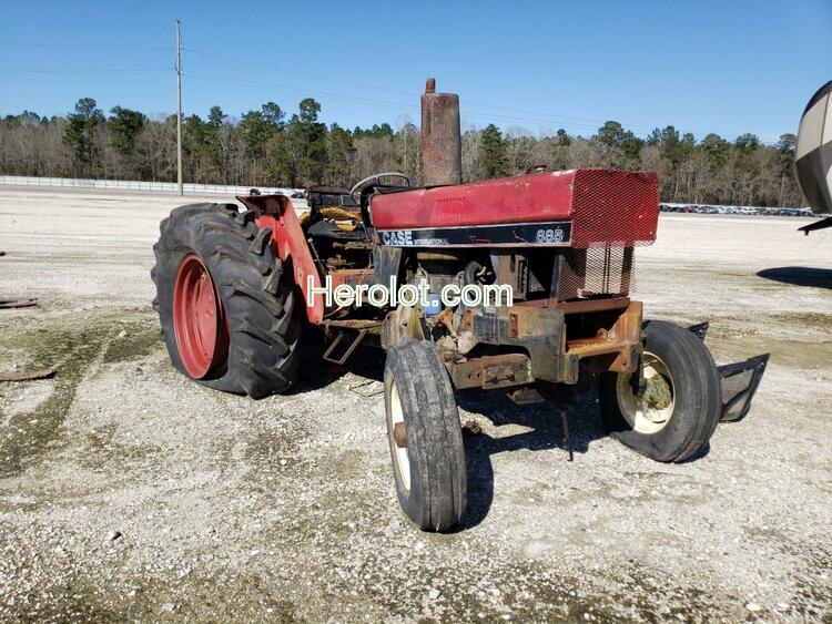 CASE TRACTOR 1985 red    40925863 B650219B015334 B650219B015334 photo #1