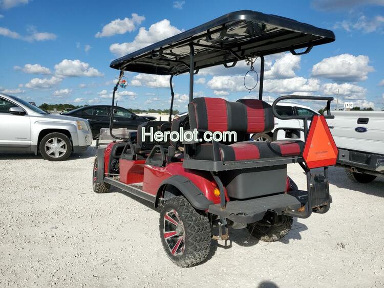 HDK GOLF CART 2021 red    66178072 7MZL4082XMC001212 7MZL4082XMC001212 photo #4