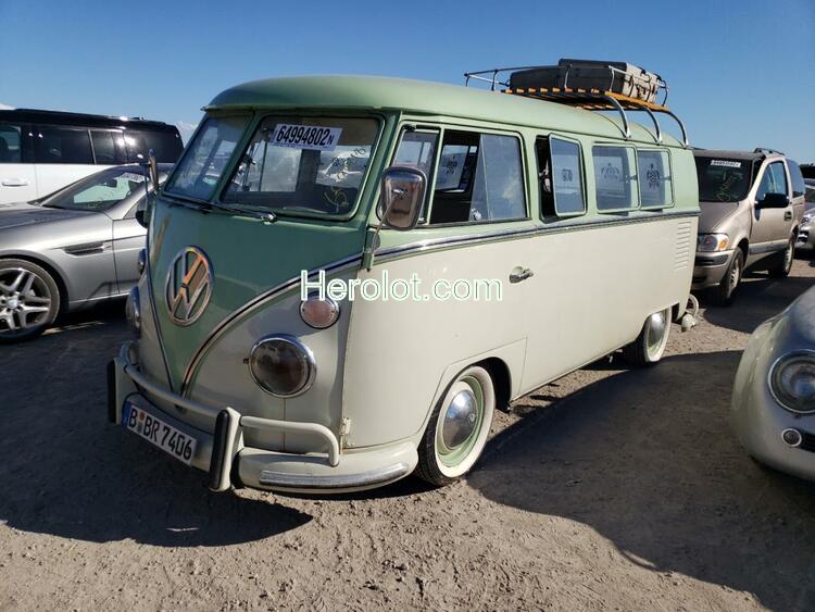 VOLKSWAGEN TRANSPORTE 1967 green    64994802 287099375 287099375 photo #3