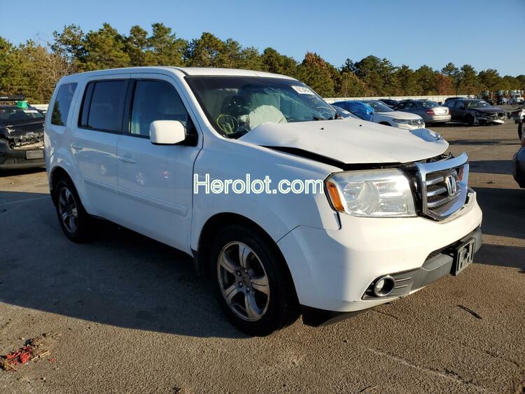 HONDA PILOT SE 2015 white  gas  62134642 5FNYF4H37FB028024 5FNYF4H37FB028024 photo #1