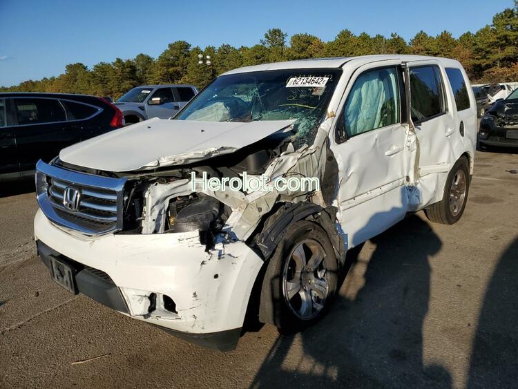 HONDA PILOT SE 2015 white  gas  62134642 5FNYF4H37FB028024 5FNYF4H37FB028024 photo #3