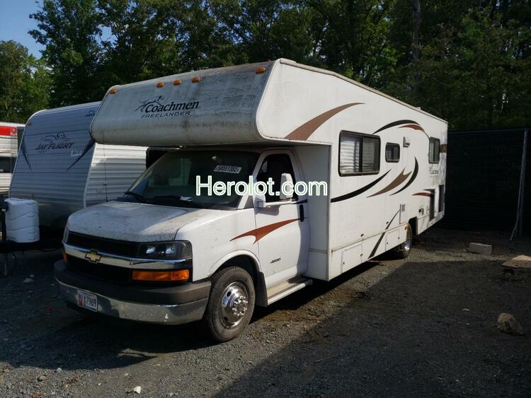 COACH MOTOR HOME 2013 white cutaway flexible fuel  50051382 1GB6G5CG0D1100194 1GB6G5CG0D1100194 photo #3