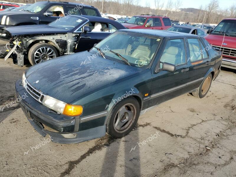 SAAB 9000 CSE T 1997 green  gas  71239812 YS3CF65M9V1002933 YS3CF65M9V1002933 photo #1