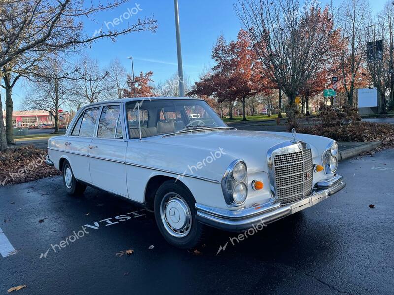 MERCEDES-BENZ 250SE 1967 white    41973593 10801412032565 10801412032565 photo #1