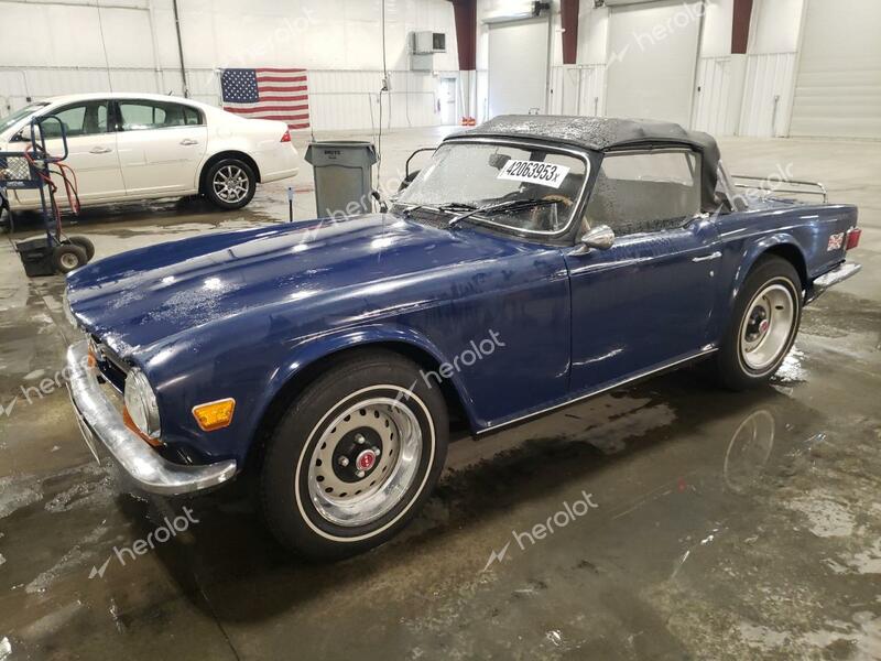 TRIUMPH CAR TR6 1972 blue    42063953 CC82759U CC82759U photo #1